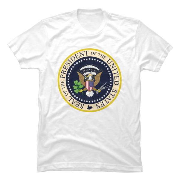 fake presidential seal shirt